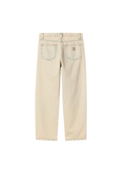 pantaloni landon uomo blu sabbia CARHARTT WIP | I03046801.SN